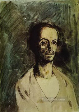 manuel godoy Painting - The Catalan Sculptor Manolo Manuel Hugue 1904 Pablo Picasso